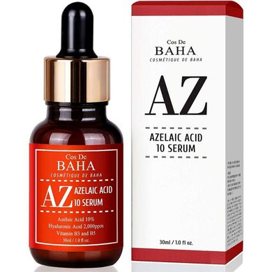 Сыворотка для лица с азелаиновой кислотой 10% Cos De Baha Azelaic Acid 10% Serum в каталоге BeautyMuse