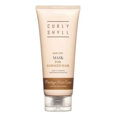 Несмываемая термозащитная маска для поврежденных волос CURLYSHYLL Hair Cure Mask в каталоге BeautyMuse