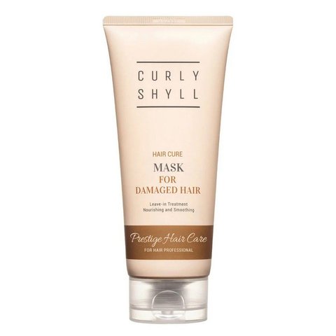 Незмивна термозахисна маска для пошкодженого волосся CURLYSHYLL Hair Cure Mask в каталозі BeautyMuse