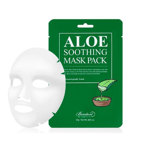 Маска заспокійлива з алое Benton Aloe Soothing Mask Pack в каталозі BeautyMuse