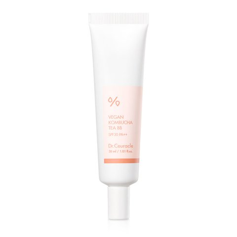 Веганський тональний ВВ-крем з екстрактом комбучі Dr.Ceuracle Vegan Kombucha Tea BB Cream SPF 30/PA++ в каталозі BeautyMuse