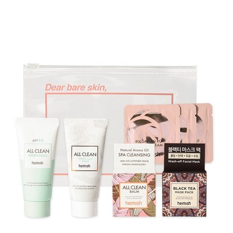 Набір мініатюр Heimish All Clean Mini Kit в каталозі BeautyMuse