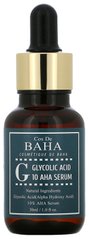 Сироватка-пілінг для обличчя з гліколевою кислотою Cos De BAHA 10% Glycolic Serum Gel Peel AHA в каталозі BeautyMuse