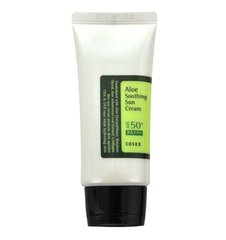 Увлажняющий солнцезащитный крем с экстрактом алое COSRX Aloe Soothing Sun Cream SPF50+ PA+++ в каталоге BeautyMuse