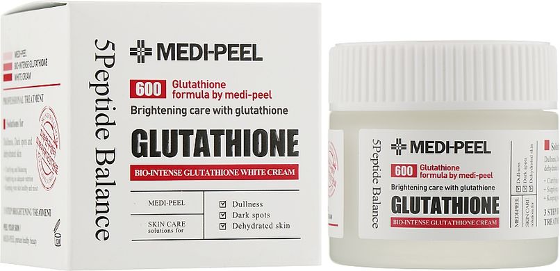 Осветляющий крем с глутатионом Medi-Peel Bio Intense Glutathione White Cream в каталоге BeautyMuse