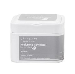 Набір заспокійливих масок з гіалуроновою кислотою та пантенолом Mary&May Hyaluronic Panthenol Hydra Mask в каталозі BeautyMuse