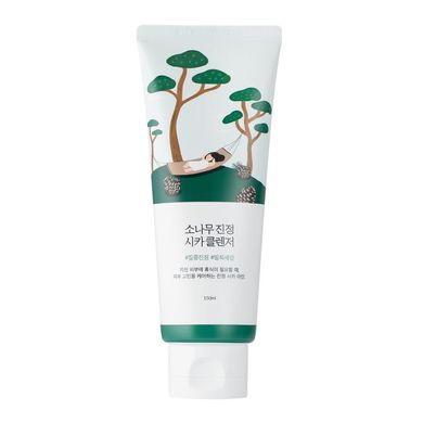 Гель для вмивання з екстрактом голок сосни ROUND LAB Pine Calming Cica Cleanser в каталозі BeautyMuse