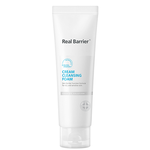 Кремова очищаюча пінка Real Barrier Cream Cleansing Foam в каталозі BeautyMuse