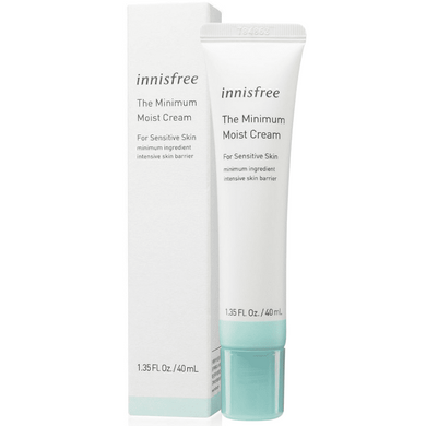 Увлажняющий крем для чувствительной кожи Innisfree The Minimum Moist Cream в каталоге BeautyMuse