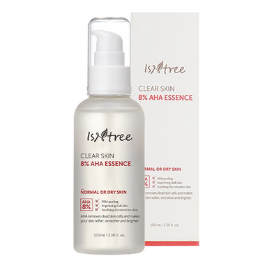 Эссенция для лица с молочной и гликолевой кислотой Isntree Clear Skin 8% AHA Essence в каталоге BeautyMuse