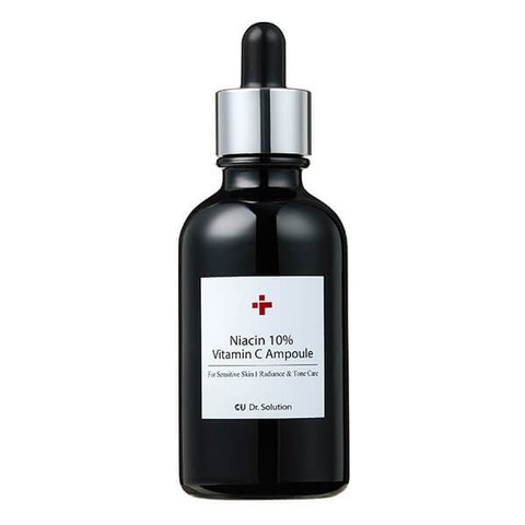 Ампула з ніацинамідом 10% та вітаміном С CUSKIN Dr. Solution Niacin 10% Vitamin C Ampoule в каталозі BeautyMuse