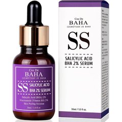 Сироватка із саліциловою кислотою Cos De BAHA BHA Salicylic Acid 2% Exfoliant Serum (SS) в каталозі BeautyMuse