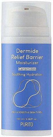 Увлажняющий барьерный крем с керамидами Purito Dermide Relief Barrier Moisturizer в каталоге BeautyMuse