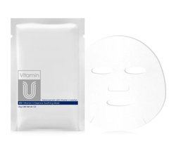 Відновлююча тканинна маска з вітаміном U CU SKIN Vitamin U Essence Soothing Mask в каталозі BeautyMuse