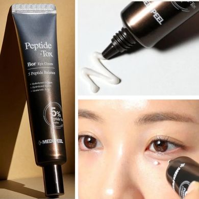 Антивіковий крем для шкіри навколо очей з пептидами Medi-Peel Peptide Bor-Tox Eye Cream в каталозі BeautyMuse