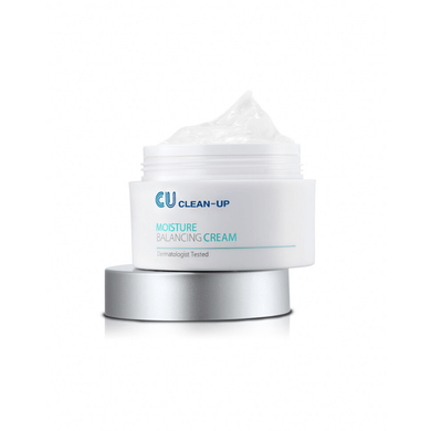 Ультра-увлажняющий крем на ламеллярной эмульсии CU SKIN Clean-Up Moisture Balancing Cream в каталоге BeautyMuse