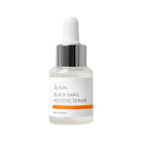 Відновлююча сироватка з муцином равлика IUNIK Black Snail Restore Serum в каталозі BeautyMuse