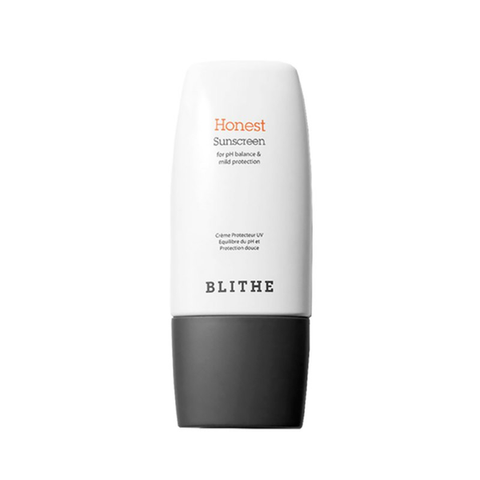 Солнцезащитный крем BLITHE UV Protector Honest Sunscreen для pH Balance & Mild Protection SPF50+ PA++++ в каталоге BeautyMuse