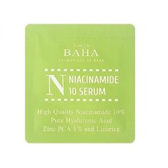 Сыворотка с ниацинамидом и цинком Cos De BAHA 10% Niacinamide Serum with Zinc 1% в каталоге BeautyMuse