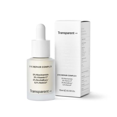 Ночная сыворотка с ретинолом и витамином С для зоны вокруг глаз Transparent-Lab Eye Repair Complex в каталоге BeautyMuse