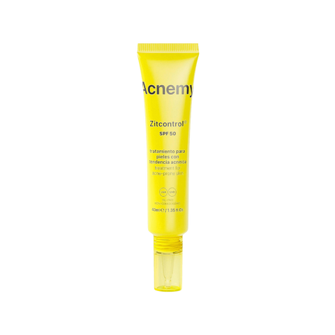 Сонцезахисний крем для проблемної шкіри Acnemy Zitcontrol SPF 50 в каталозі BeautyMuse