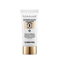 Сонцезахисний крем Medi Peel Active Silky Sun Cream SPF50+ /PA+++ в каталозі BeautyMuse