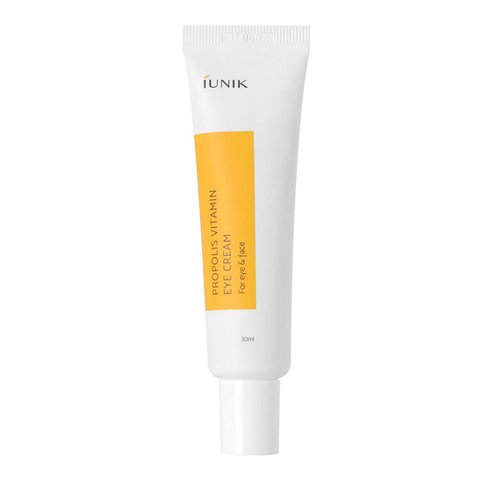 Крем для кожи вокруг глаз с прополисом iUNIK Propolis Vitamin Eye Cream For Eye & Face в каталоге BeautyMuse