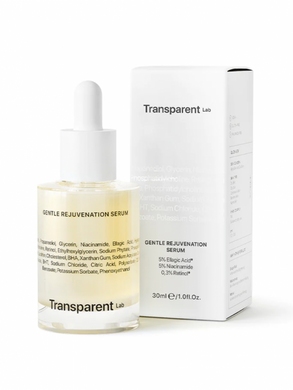 Осветляющая сыворотка против старения с ниацинамидом и ретинолом Transparent-Lab Gentle Rejuvenation Serum в каталоге BeautyMuse