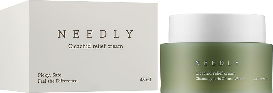 Заспокійливий крем з центелою Needly Cicachid Relief Cream в каталозі BeautyMuse
