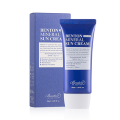 Солнцезащитный крем на минеральной основе Benton Skin Fit Mineral Sun Cream SPF50+/PA++++ в каталоге BeautyMuse