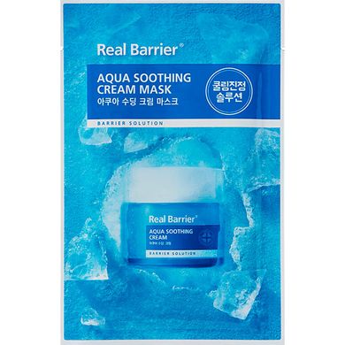 Успокаивающая маска с охлаждающим эффектом Real Barrier Aqua Soothing Cream Mask в каталоге BeautyMuse