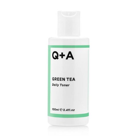 Заспокійливий тонер для обличчя з зеленим чаєм Q+A Green Tea Daily Toner в каталозі BeautyMuse