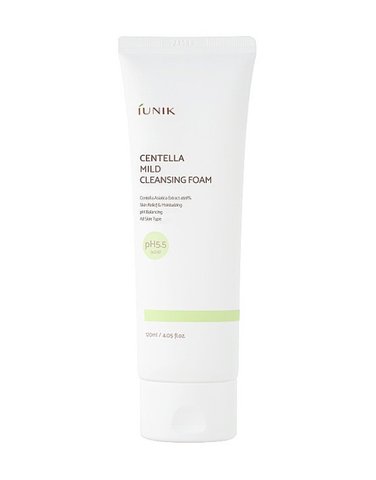 Пінка для очищення шкіри з центеллою IUNIK Centella Mild Cleansing Foam в каталозі BeautyMuse