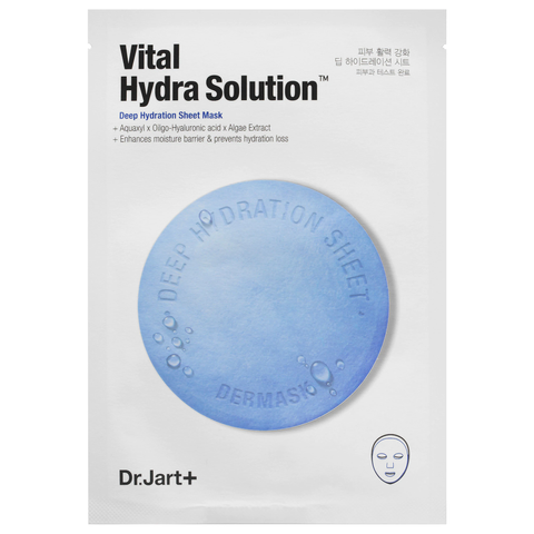 Зволожуюча тканинна маска Dr. Jart+ Dermask Vital Hydra Solution Face Sheet Mask в каталозі BeautyMuse