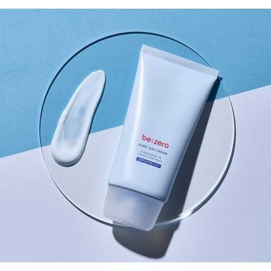 Сонцезахисний крем для чутливої шкіри Derma Factory be:zero Pure