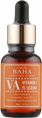 Сыворотка с витамином С 15% для выравнивания тона Cos De BAHA Vitamin C 15 Serum в каталоге BeautyMuse