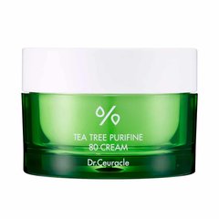 Крем для обличчя з екстрактом чайного дерева Dr.Ceuracle Tea Tree Purifine 80 Cream в каталозі BeautyMuse