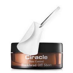 Салфетки для удаления чёрных точек Ciracle Pore Control Blackhead Off Sheet в каталоге BeautyMuse