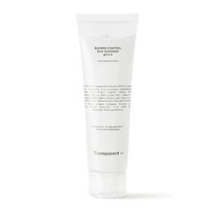 Очищуючий гель для шкіри схильної до акне Transparent-Lab Blemish Control BHA Cleanser pH 3.5 в каталозі BeautyMuse