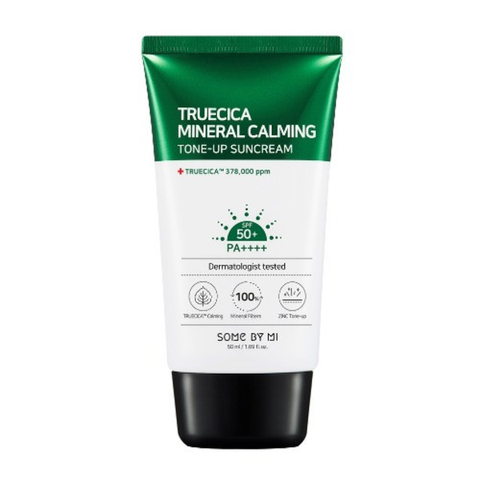 Сонцезахисний крем Some By Mi Truecica Mineral Calming Tone-Up Suncream SPF 50 PA++++ в каталозі BeautyMuse