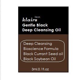 Гідрофільна олія для делікатного очищення Dear, Klairs Gentle Black Fresh Cleansing Oil в каталозі BeautyMuse