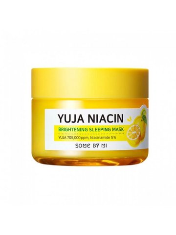 Нічна освітлююча маска для обличчя Some By Mi Yuja Niacin Brightening Sleeping Mask в каталозі BeautyMuse