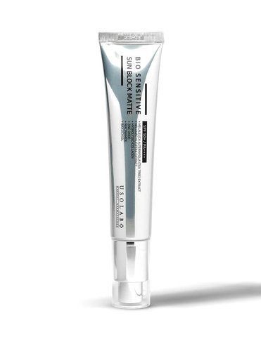 Матирующий солнцезащитный крем Usolab Bio Sensitive Sun Block Matte SPF 50+/PA++++ в каталоге BeautyMuse