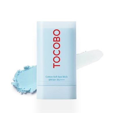 Солнцезащитный матирующий стик TOCOBO Cotton Soft Sun Stick SPF50+ PA++++ в каталоге BeautyMuse