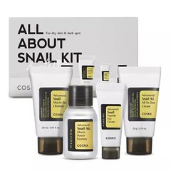 Набір мініатюр з муцином равлика COSRX All About Snail Kit (4 step) в каталозі BeautyMuse