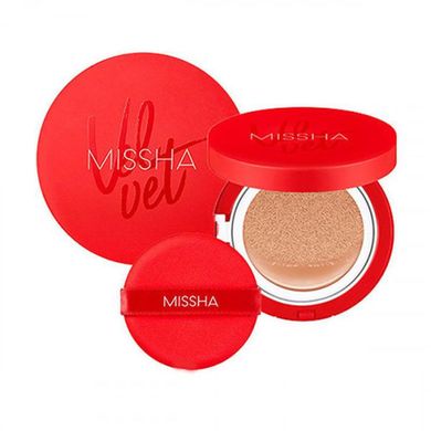 Тональный крем-кушон Missha Velvet Finish Cushion SPF50+/PA+++ в каталоге BeautyMuse