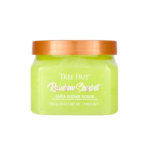 Цукровий скраб для тіла з ароматом лаймового щербету Tree Hut Rainbow Sherbet Sugar Scrub в каталозі BeautyMuse