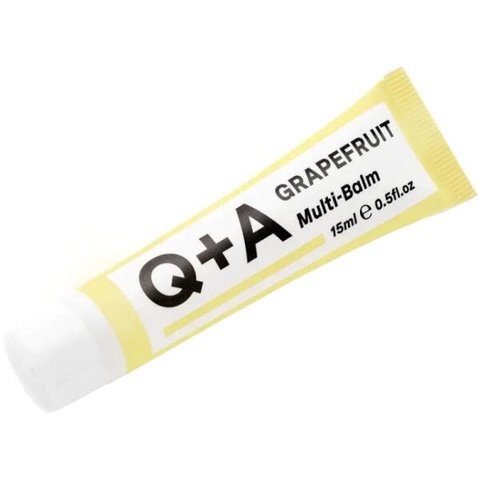 Живильний бальзам для губ з грейпфрутом Q+A Grapefruit Multi-Balm в каталозі BeautyMuse