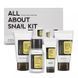 Набор миниатюр с муцином улитки COSRX All About Snail Kit (4 step)
