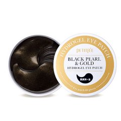 Гидрогелевые патчи для кожи под глазами Petitfee Black Pearl & Gold Hydrogel Eye Patch в каталоге BeautyMuse
